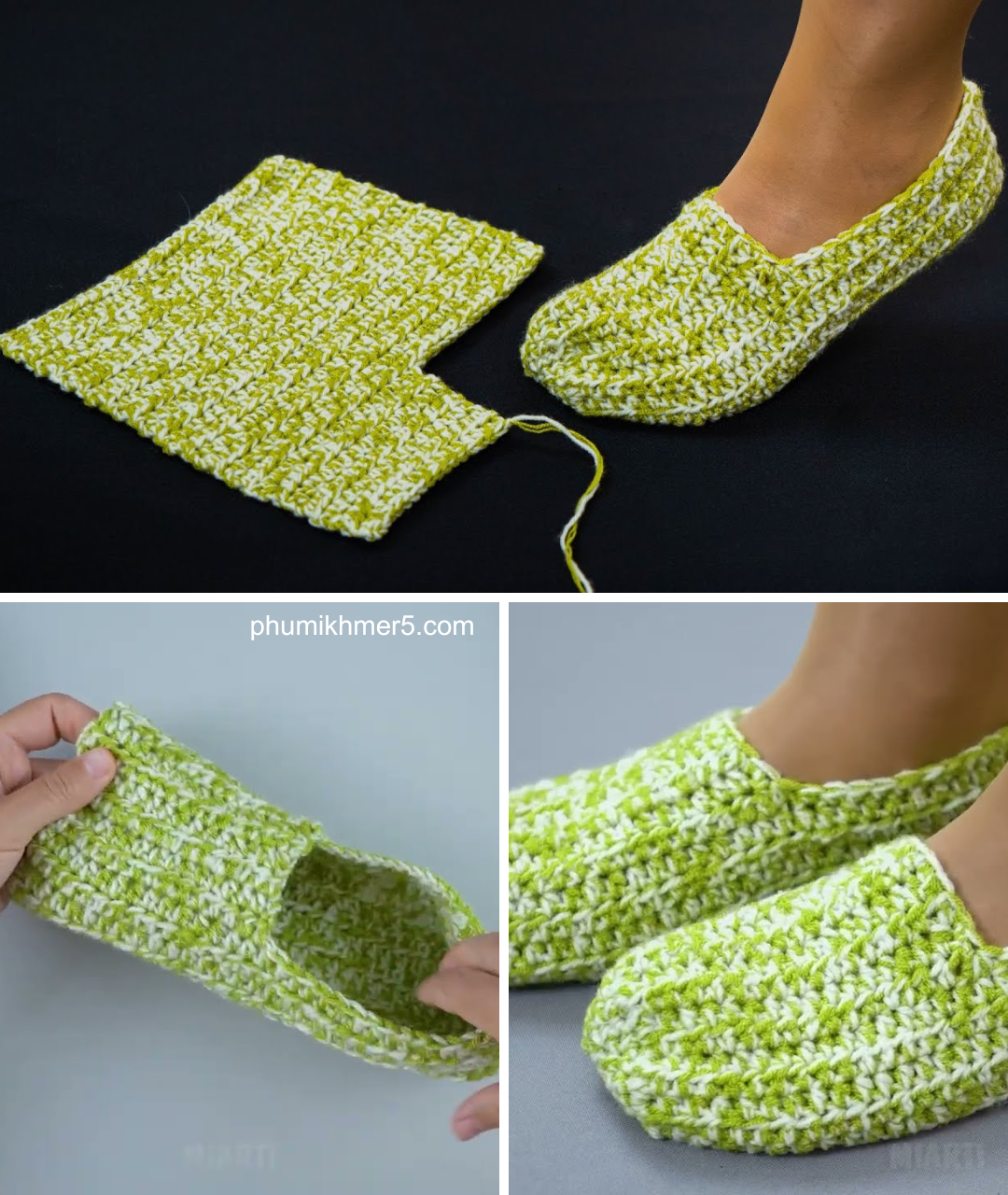 Fastest Crochet Slippers for Beginners – Crochet and Knitting